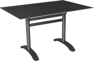 acamp Klapptisch acaplan HPL Tisch, platzsparend abklappbar