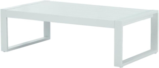 Vente-unique - Gartentisch - Aluminium - Weiß - MOLOKAI von MYLIA