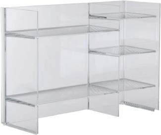 Kartell 9910B4 Regalsystem Sound Rack, transparent