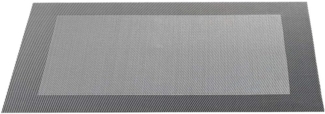 ASA Selection 78056076 Weboptik Tischset, 46 x 33 cm, Polychlorid, grau