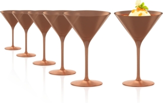 Stölzle Lausitz ELEMENTS Cocktailschale Bronze 6er Set - A