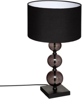 Tischleuchte ALMA, H. 52 cm, schwarz