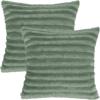 Erwin Müller Kissenbezug Kissenhülle "Aosta" 2er-Pack, (2 Stück), Uni