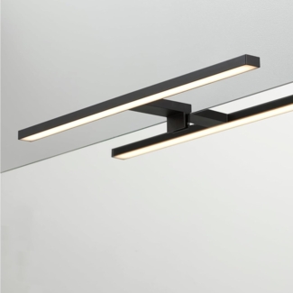 Loevschall Spiegelleuchte Lagan NextGen, Badezimmer Lampe, LED Spiegelleuchte, LED fest integriert, Neutralweiß, Tageslichtweiß, Warmweiß, Spiegellampen für das Bad