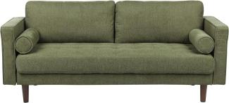 3-Sitzer Sofa dunkelgrün NURMO