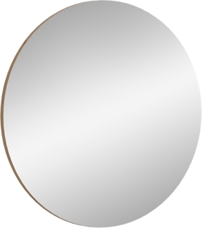 xonox. home – Spiegel Drive 70 x 70 x 6 cm in Artisan Oak Nachbildung – Moderner Garderobenspiegel mit Holzoptik für Garderobe & Flur – Wandspiegel elegant & kompakt