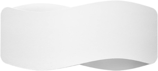 SOLLUX SL. 1017 Wandleuchte TILA 30 weiß L: 110, B: 300, H: 130, G9/40W, dimmbar