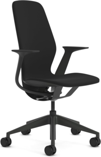 Steelcase SILQ Chair, Metal, Amsel/Schwarz
