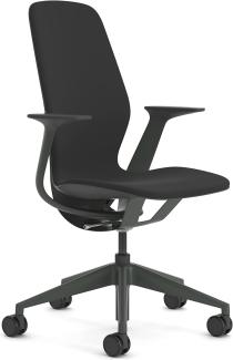 Steelcase SILQ Chair, Metal, Amsel/Schwarz