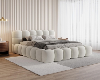 Chilly Möbel Polsterbett Stone Samt Stoff 140x200 cm mit Stauraum Velluto 02