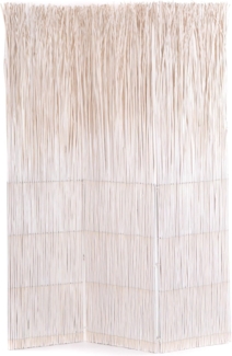 DESIGN DELIGHTS Paravent PARAVENT NATURE, weiß, 160X120CM (LXB) WEIDE, RAUMTRENNER,TRENNWAND