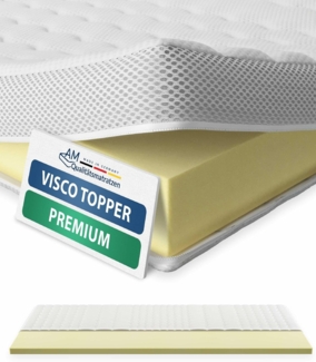 AM Qualitätsmatratzen | Premium Visco-Topper 200x190 cm