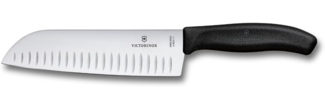 Victorinox 'Swiss Classic' Santokumesser, Edelstahl schwarz, 17 cm