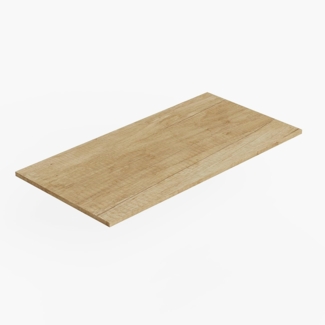 Baikal Arbeitsplatte aus Holz für das Badezimmer, aus Melamin, 16 mm, Tischplatte, verschiedene Ausführungen und Größen, kombinierbar mit jedem modularen Möbelstück, Arbeitsplatte aus Holz, 1,6 cm, 90