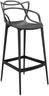 Kartell Masters Stool Hocker, Schwarz, H. 65