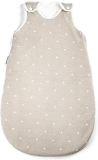 Ehrenkind Babyschlafsack Sommer, Rund, Bio-Baumwolle (Standard by OEKO-TEX, 100% Bio-Baumwolle, Sommerschlafsack, 1.0 TOG), Schlafsack Baby, Baby Schlafsack