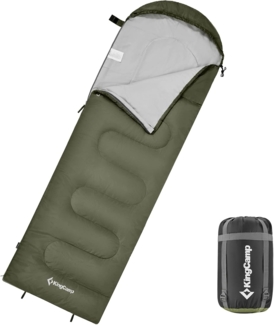 KingCamp Deckenschlafsack Decken Schlafsack Oasis 250 Sommer, Camping Outdoor 2,2m Lang&Breit -3°C
