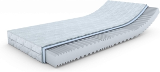 MSS® Aqua VitalFoam® 7 Zonen Matratze - H2 - 200x140 cm