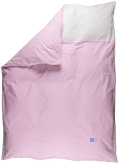 Robert Osswald 1.1.1.3.1.2.1-K01-05 Plumeaubezug Petita einzeln für Kinderbettwäsche - 100x135 cm, rot