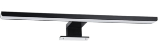 EMKE LED Spiegelleuchte Badezimmer Spiegellampe Wandleuchte 40cm, Spiegelleuchten Spiegellampen für das Bad Wandlampe 4200K IP44 Spiegelbeleuchtung Schwarz