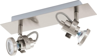 Eglo 94145 Spot LED TUKON 3 nickel-matt, GU10 max. 2X3,3W