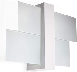 Wandlampe Wandleuchte Leuchte Lampe FENIKS 1 weiß, 1x E27, ca. 43 x 12 x 30 cm