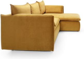 Designer Sofa Zoe Senf links