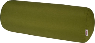 Nackenrollen Hülle ca. 15x40 cm moosbild-grün beties "Wunschton"