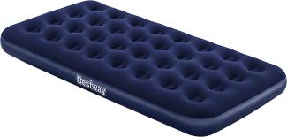 Bestway Luftmatratze Aufblasbar Beflockt 188×99×22 cm 67001