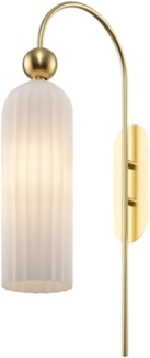 Maytoni Wandleuchte Antic goldfarben weiss E14