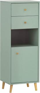 Schildmeyer Bjarne Highboard, Holzwerkstoff, Pistazie, 40,3 x 33 x 113,4 cm