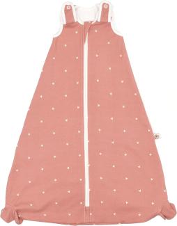 ERGObaby Ganzjahres Baby-Schlafsack mit Füßen Gurtschlitz 18-36 Monate Baumwolle TOG 1 Sommer Winter, On The Move Rose Hearts