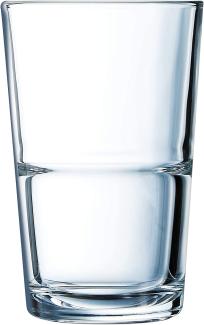 Gläserset Arcoroc Stack Up 6 Stück Durchsichtig Glas (35 cl)