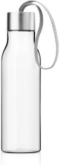 Eva Solo Trinkflasche, Sportflasche, Flasche, Unterwegs, BPA-freier Kunststoff/Edelstahl/Silikon/Polyester, Marmor Grau, 0. 5 L, 503025