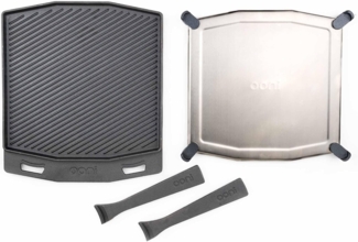 Ooni doppelseitige Grillpfanne aus Gusseisen