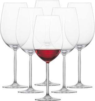 Schott Zwiesel Bordeauxpokal / Goblet 130, 6er Set, Diva, Rotwein, Form 8015, 768 ml, 104102