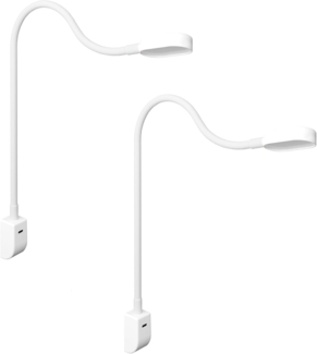 kalb Bettleuchte Ilios LED-Bettleuchte USB-C Wand- & Winkelmontage Flex Arm Dimmbar, Touch-Dimm-Schalter, Warmweiß