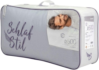 Schlafstil Faser Kopfkissen F200 ungesteppt|40x80 cm