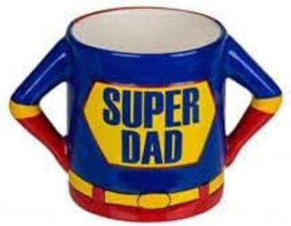 Out of the blue Keramik Becher, 18x11 cm.