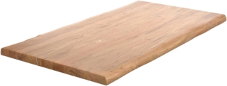 Esstischplatte Edge 160x90 cm XL Akazie Natur Live-Edge
