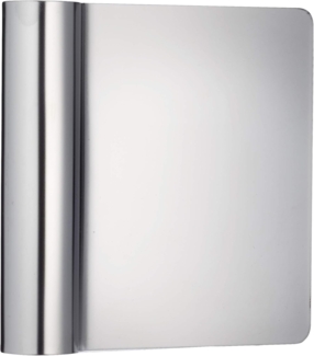 DE BUYER Teigschaber, Edelstahl, Silber, 11. 8x11. 4x3 cm