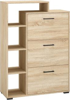 Schuhschrank CARO Dielenschrank 90 x 34 x 126 cm