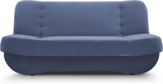 MOEBLO Schlafsofa Pafos, Sofa Kippsofa Klappsofa Click-Clack, Couch Polstermöbel Sitzmöbel Wohnzimmermöbel 2-Sitzer-Sofa Stoffsofa, mit Relaxfunktion