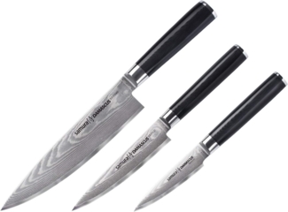 Samura Samura Damascus Set mit 3 Messern Boss Utility Paring SD0230