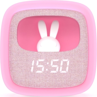 Wecker Billy mit Nachtlicht - Marshmallow