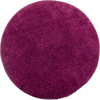 Brandsseller Badematte Ø 60 cm Badvorleger Badteppich Rund Beere