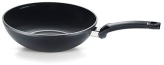 Fissler Wok Ceratal® Orbit Black, Aluminium (1-tlg), gesünderes Kochen mit Antihaft-Effekt, hergestellt ohne PFAS/PTFE