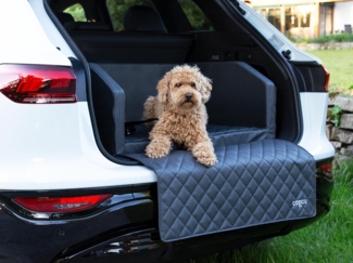 CopcoPet Tier-Autobett Autohundebett Grau 70 x 55 cm
