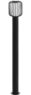Eglo 98724 Stehleuchte RAVELLO schwarz weiß Ø16,5cm H:110cm IP44