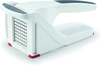 Zyliss Pommesschneider, Weiß, Pommes-Frites-Schneider, Gemüseschneider, mit Softtouch-Griff, 5 Jahre Garantie